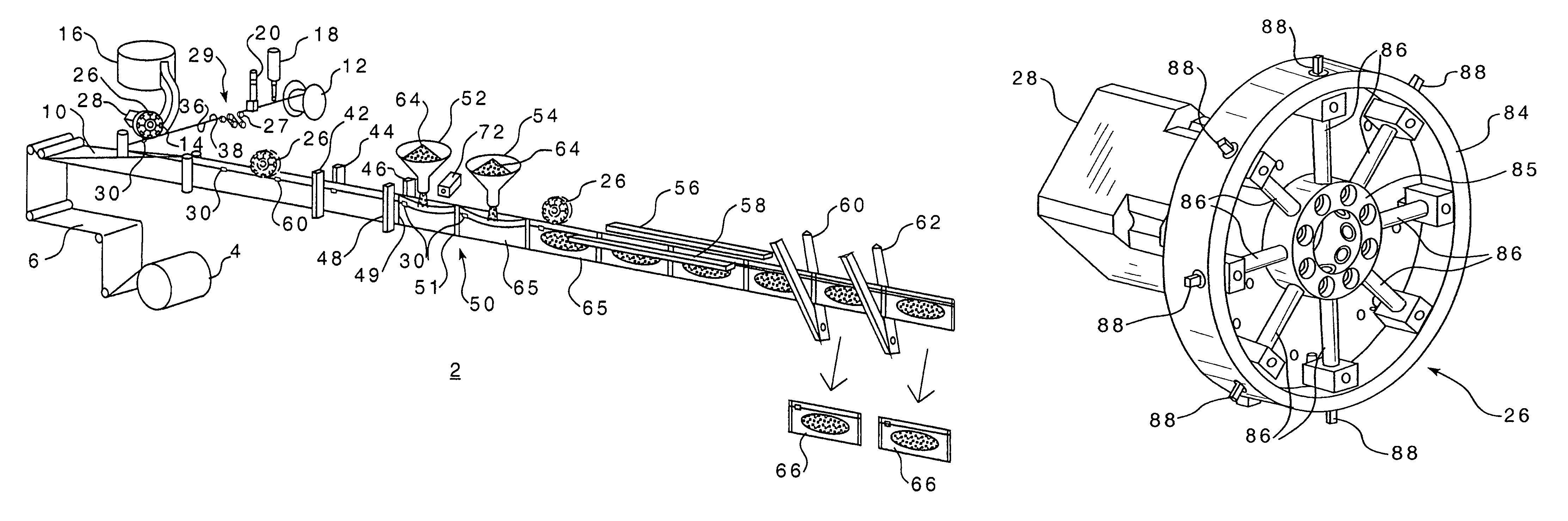 Method of applying sliders, duplex packaging machine and slider applicator therefor