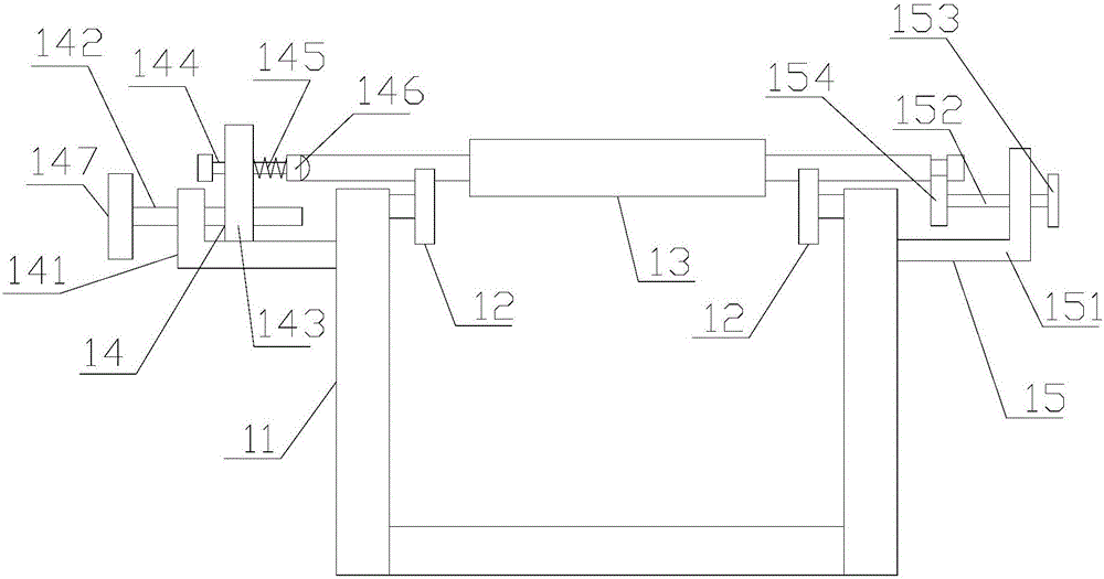 Lining cloth production line