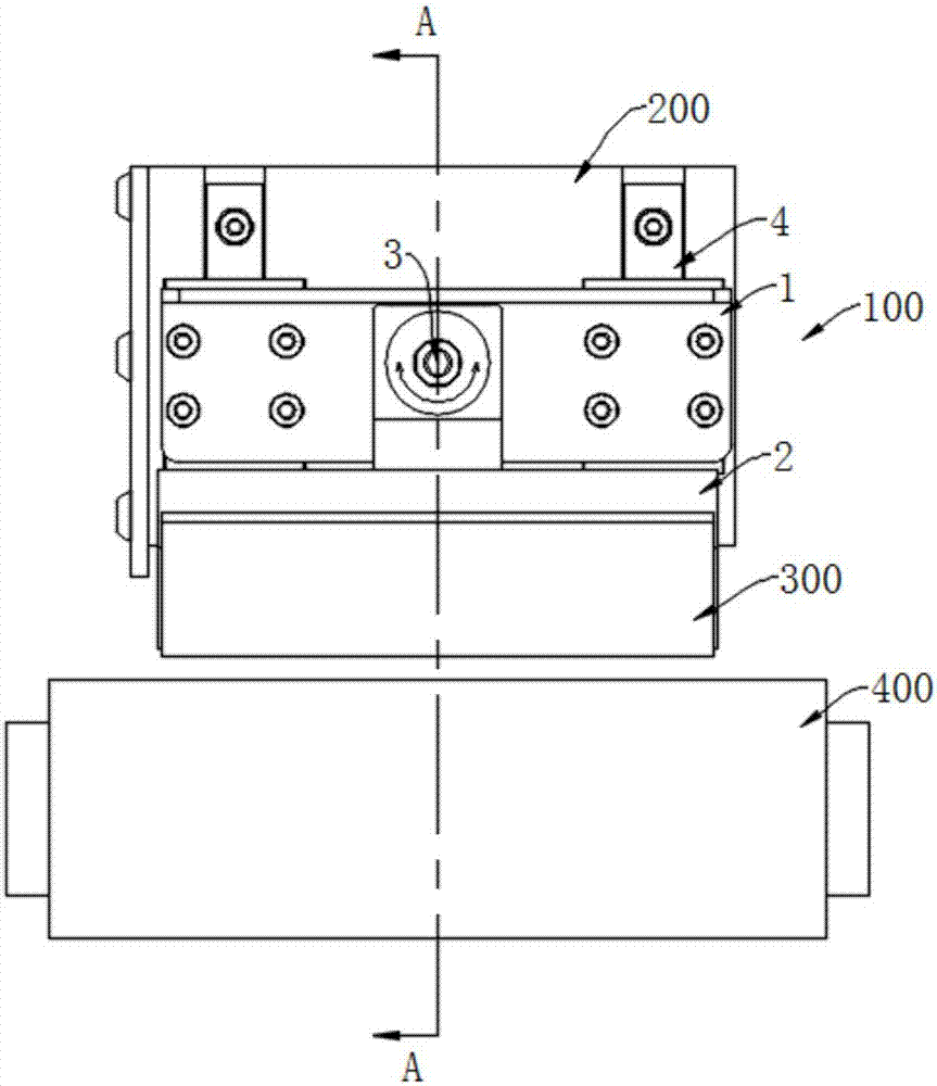 Printing head self-adaptive adjustment device and printer thereof