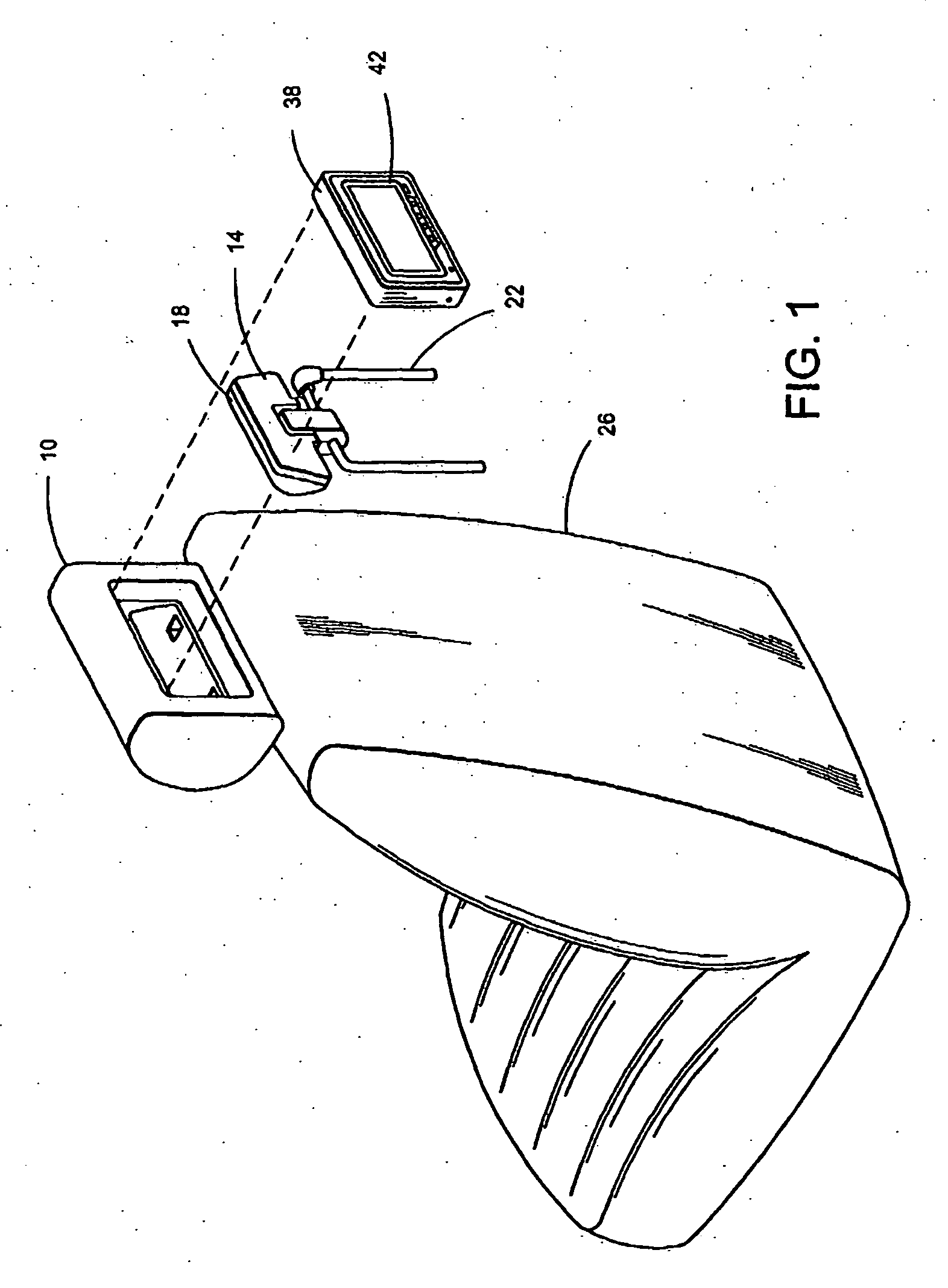 Headrest mounted video display