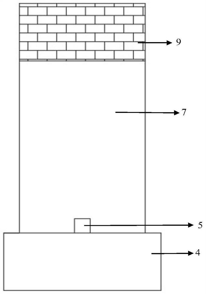 A simulation test device for visual monitoring of bulk ore and rock migration