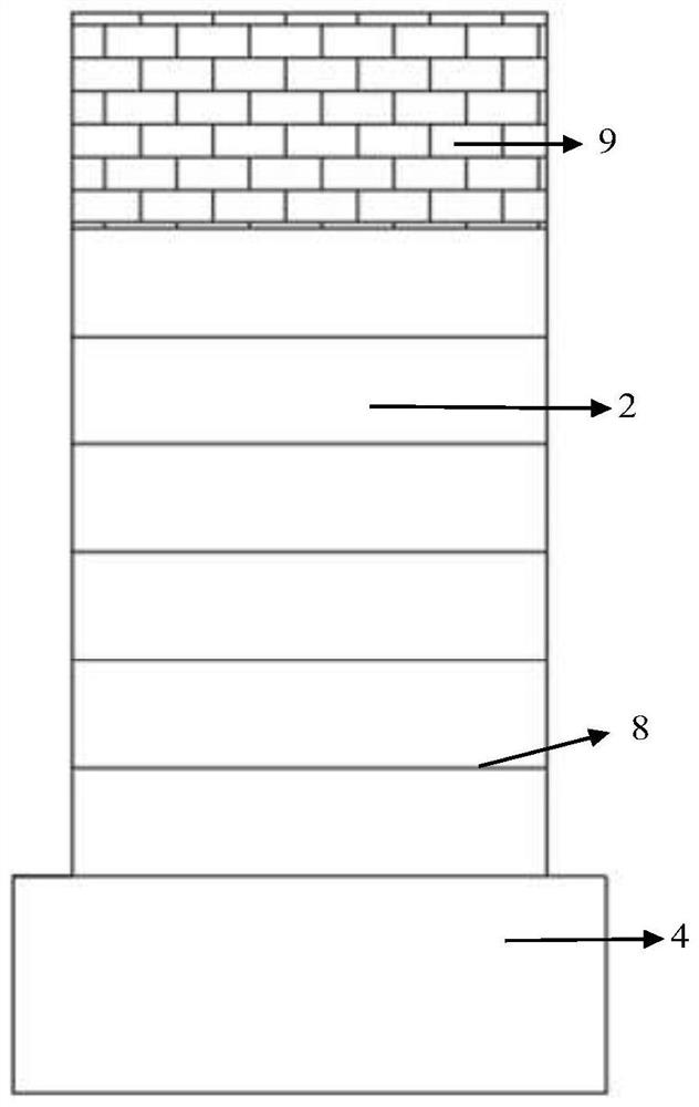 A simulation test device for visual monitoring of bulk ore and rock migration