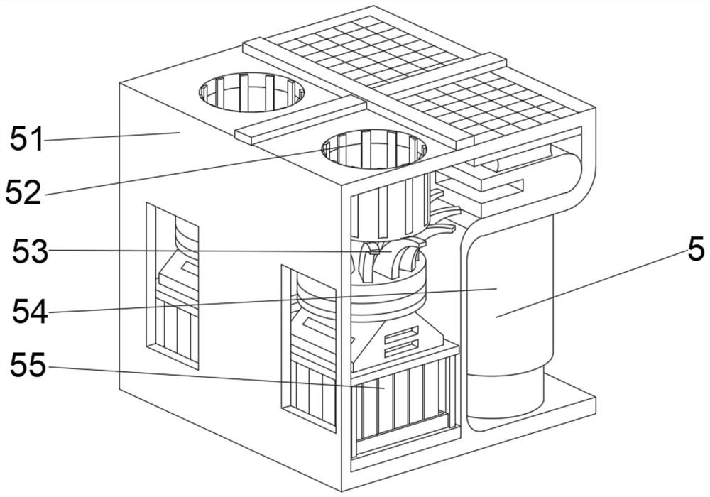 Mining wet dust removal method