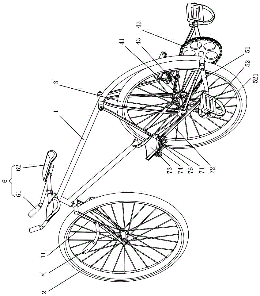 a recumbent bicycle