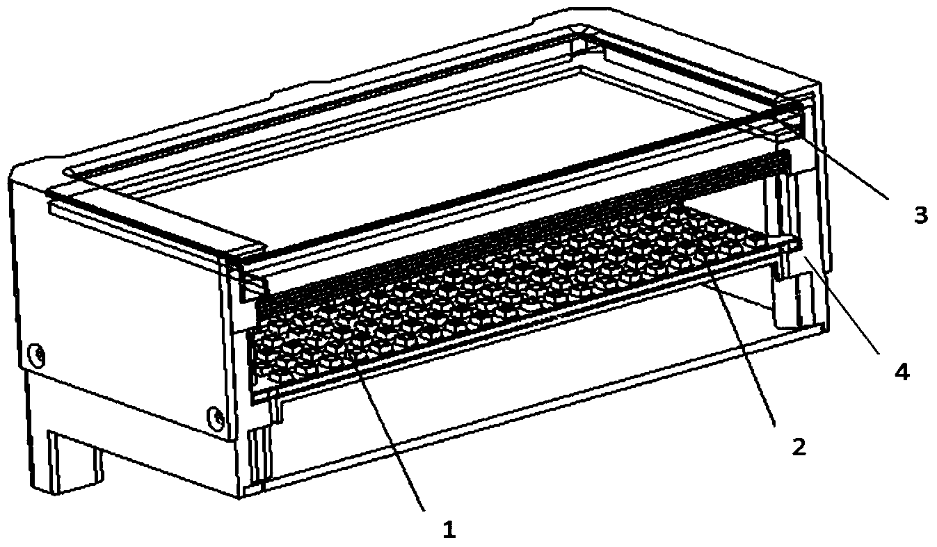 Efficient cooling LED backlight device