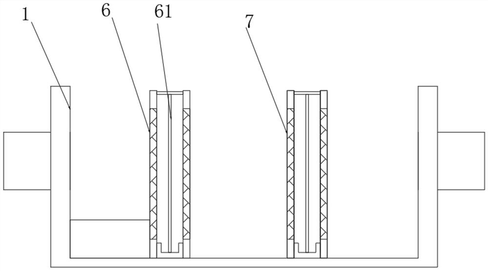 Centralized filtering device for resident domestic sewage treatment