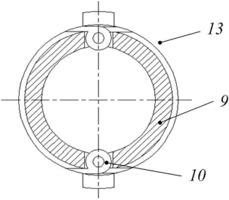 Wedge-shaped automobile brake device based on proportional electromagnet driving