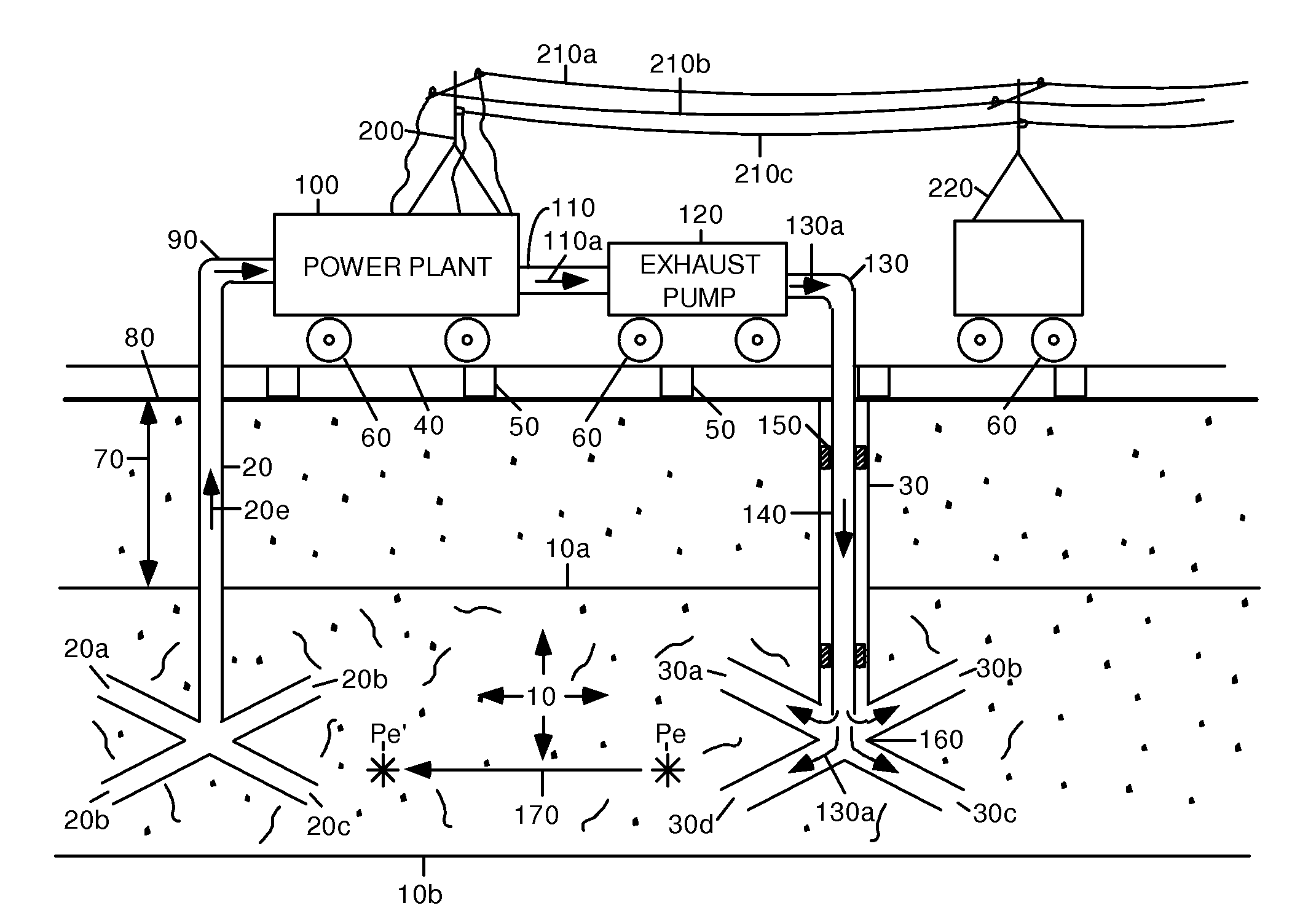 Moveable, fuel-localized-power (FLP) plant