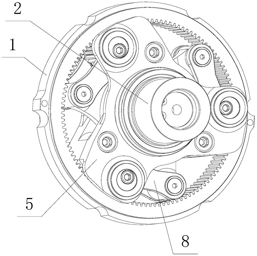 Phase difference transmission system of engine fuel injection pump