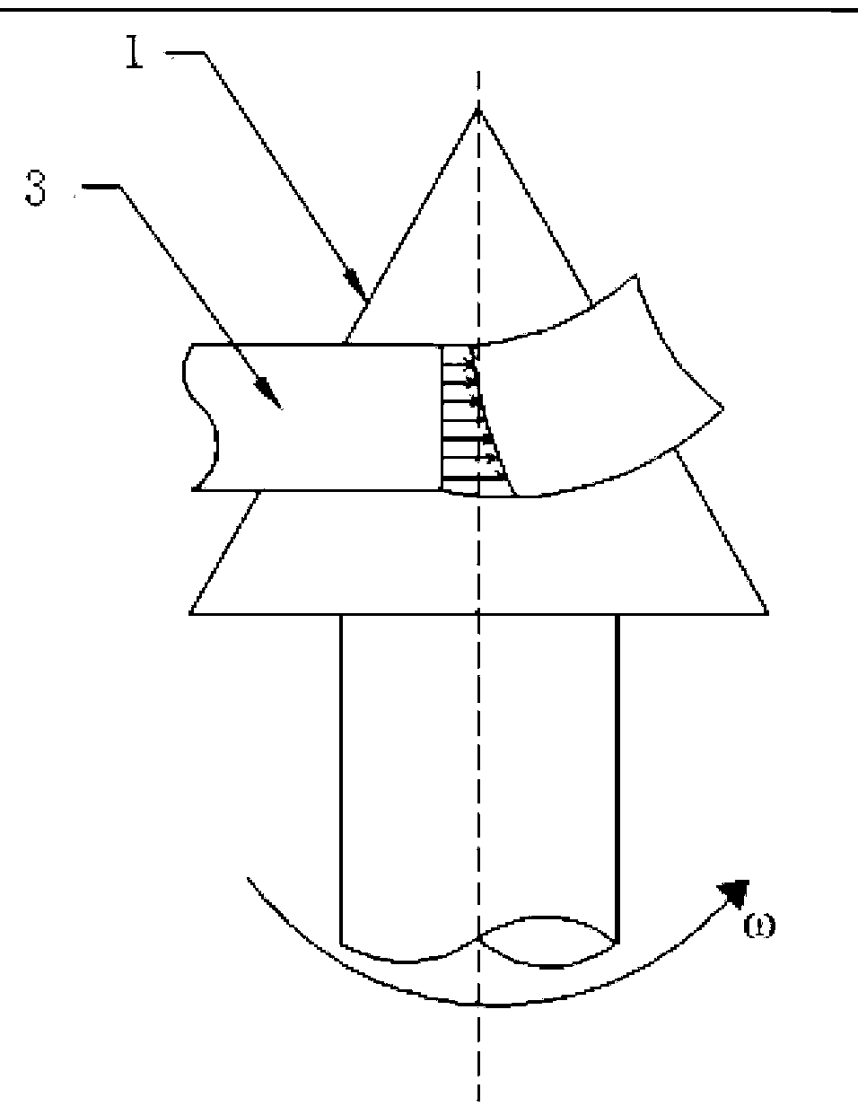 Equal-thickness in-plane continuous plate strip bending method