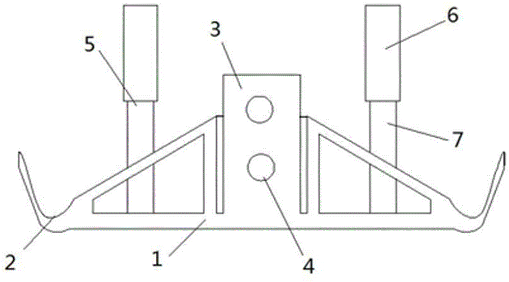 Special conductor lifting device for double-bundled conductors