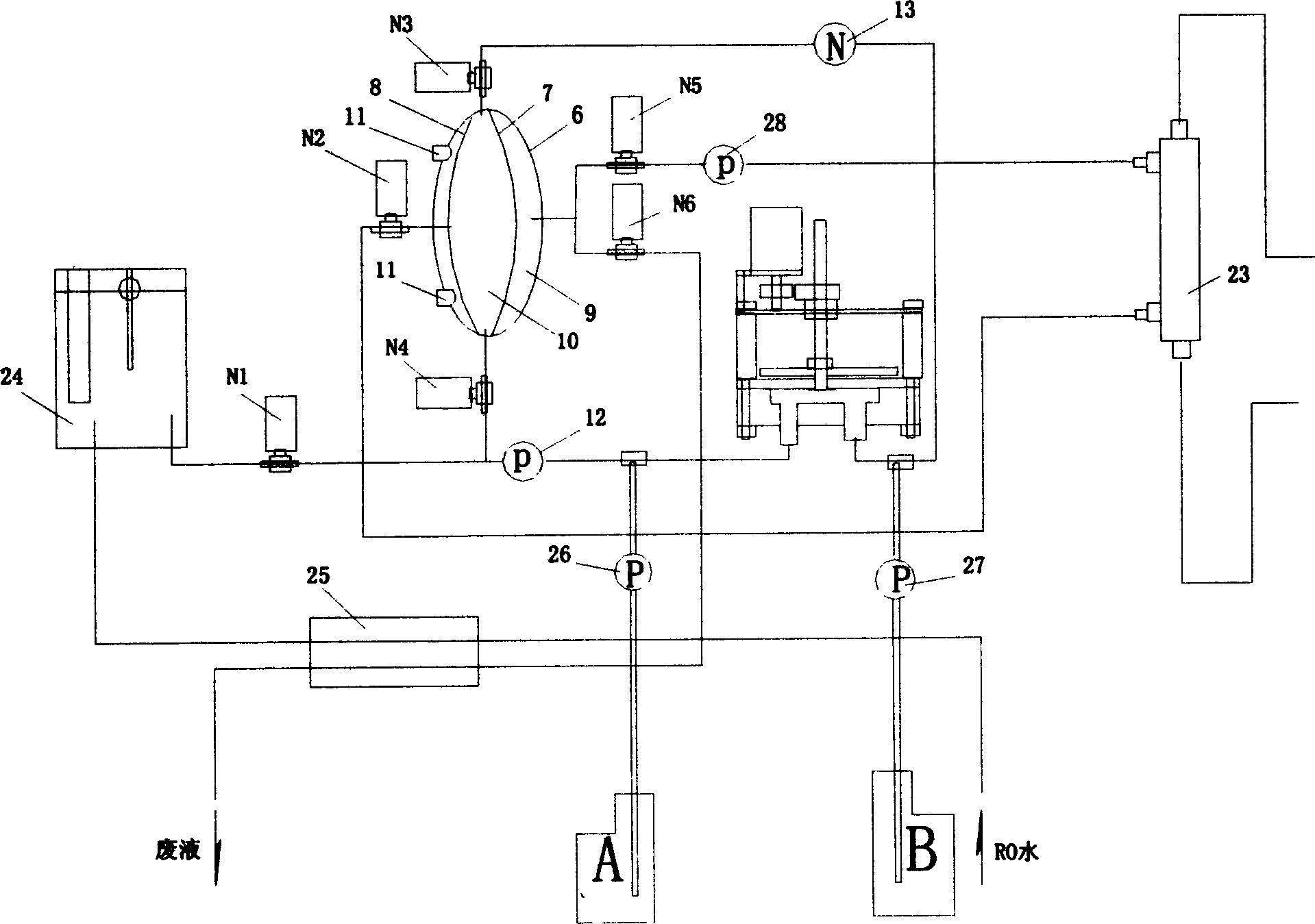 Method and apparatus for dialysate preparation and supply