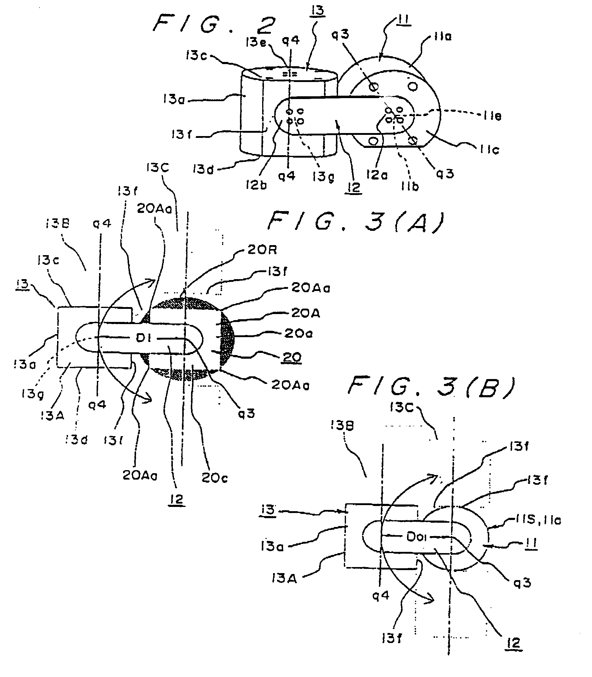 Unit set for robot