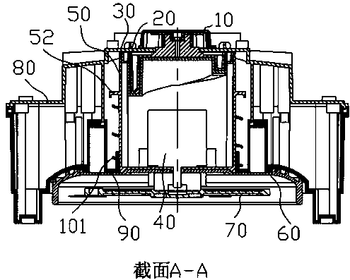 Cutter head lifting structure and hay mower with same