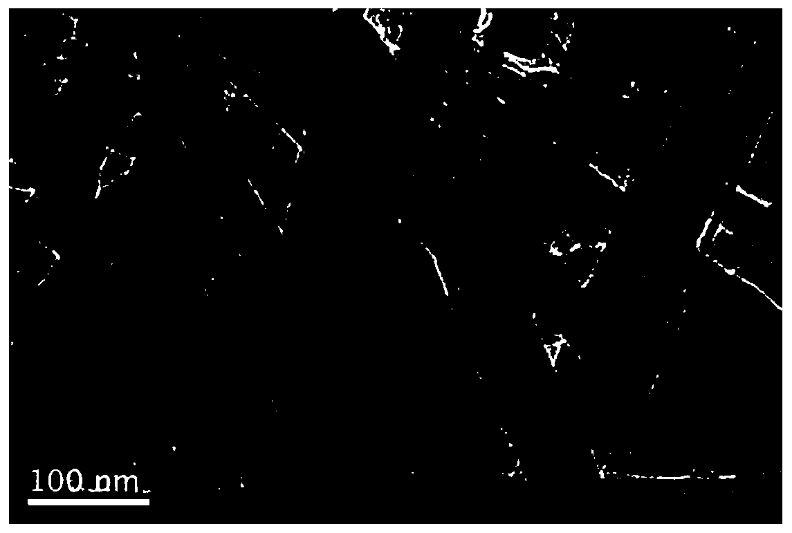 Flake manganese titanate coated attapulgite loaded ceo  <sub>2</sub> Low-temperature photo-scr denitrification catalyst and preparation method thereof