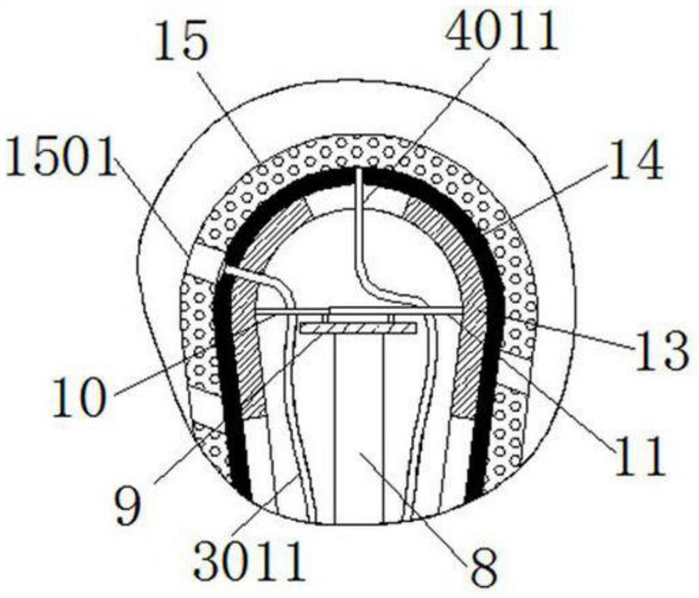 A dual-purpose nursing device for obstetrics and gynecology plus birth canal for scraping the dirt on the inner wall of the birth canal