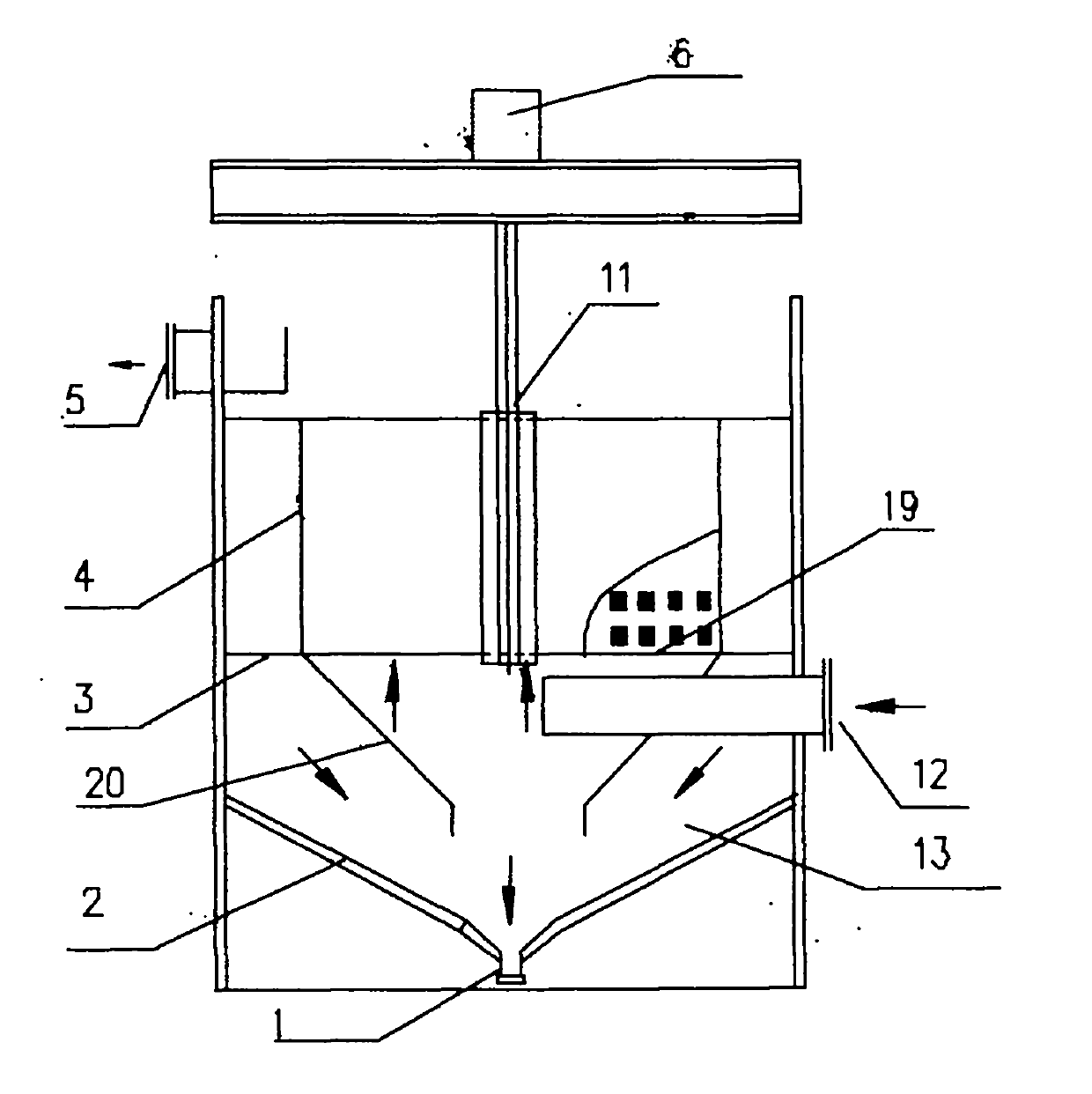 Magnetic plate liquid purifying device