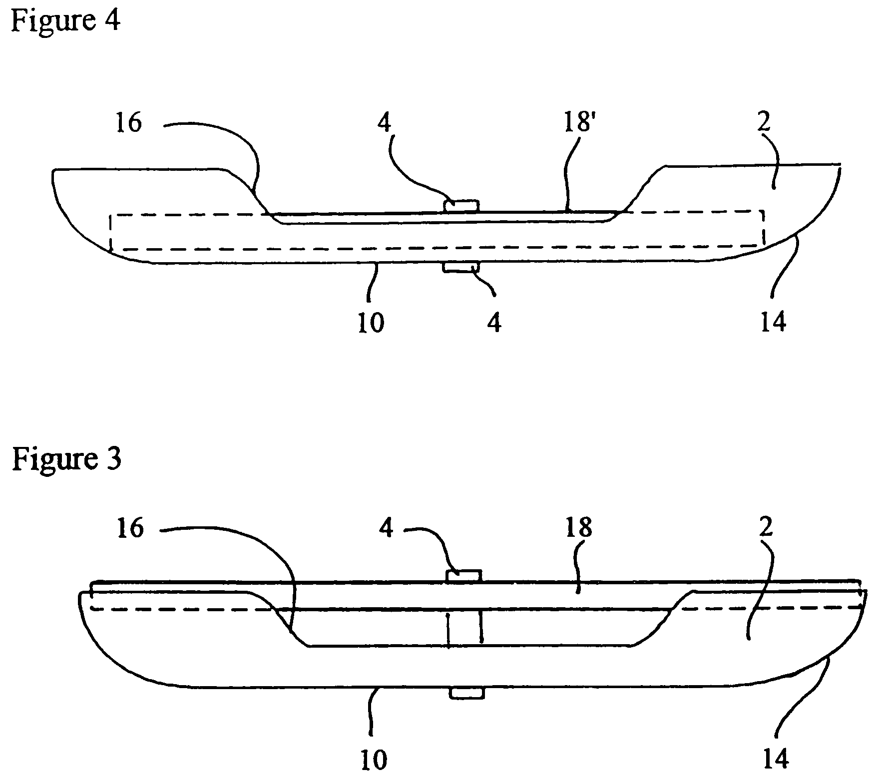 Device for protecting a painter's canvas in particular during its transport