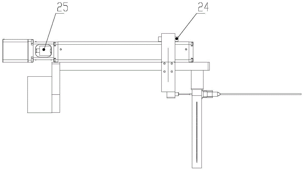 An automated device capable of continuously implanting radioactive particles