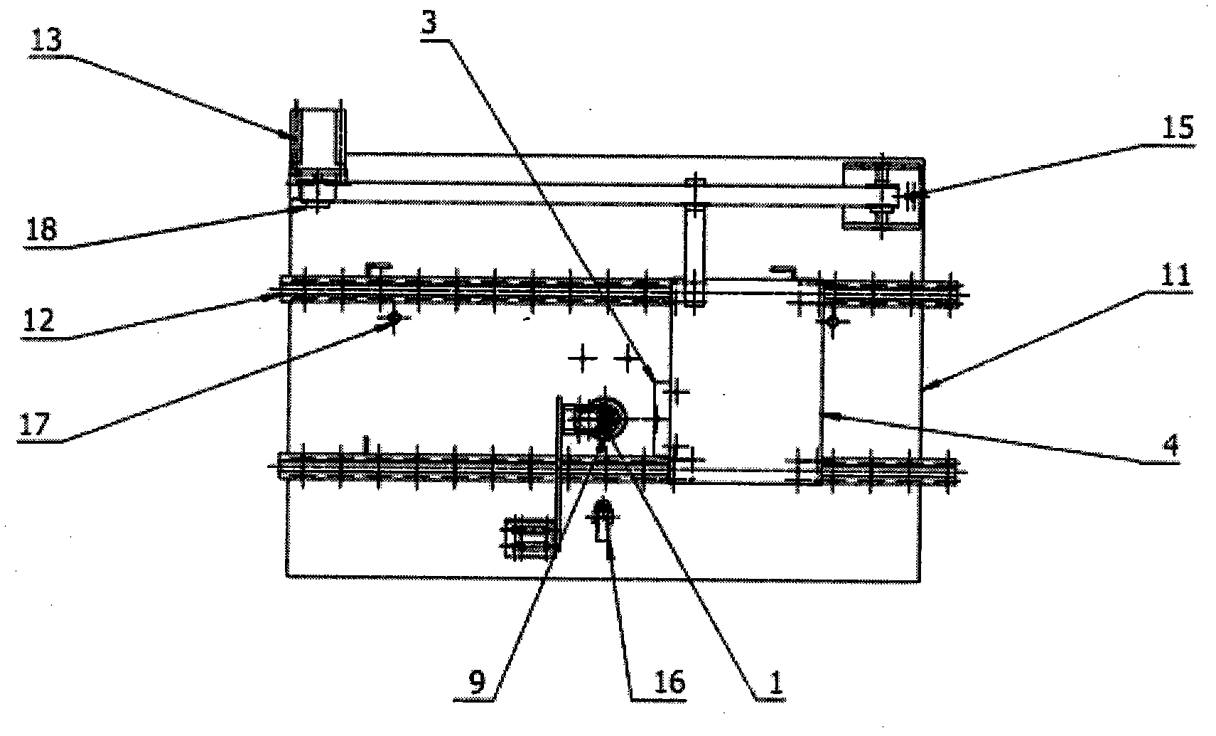 Automatic opening-clamping machine for electronic primer