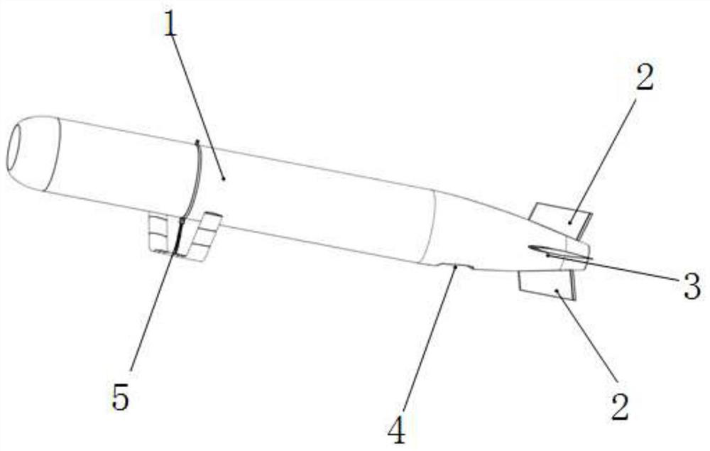 Water surface/underwater dual-mode vehicle