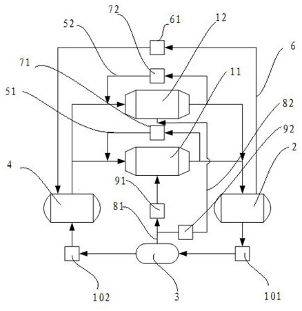 Centrifugal compressor system and compressor head control method thereof