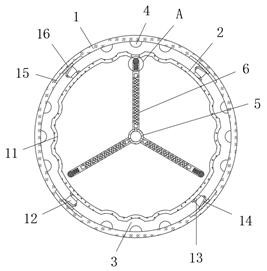 Roasting device for carbon material processing