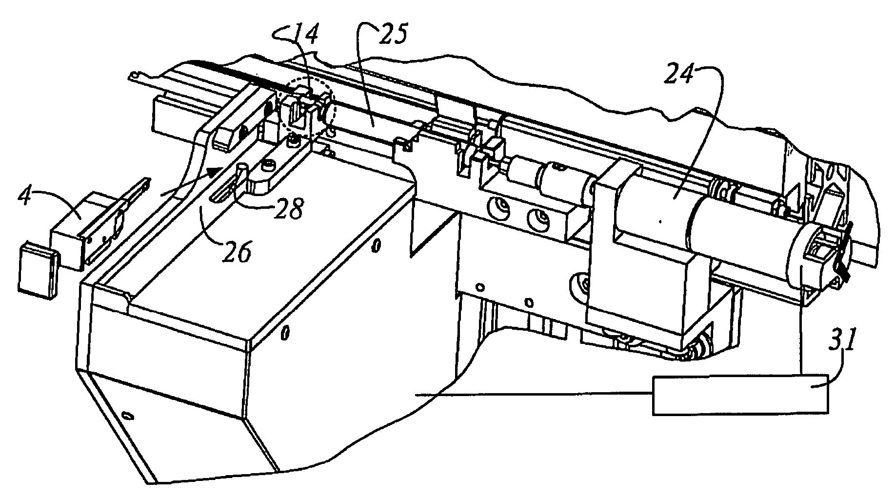 High-pressure freezing device, automatic apparatus for loading specimens into a high-pressure freezing device, and method for loading a high-pressure freezing device