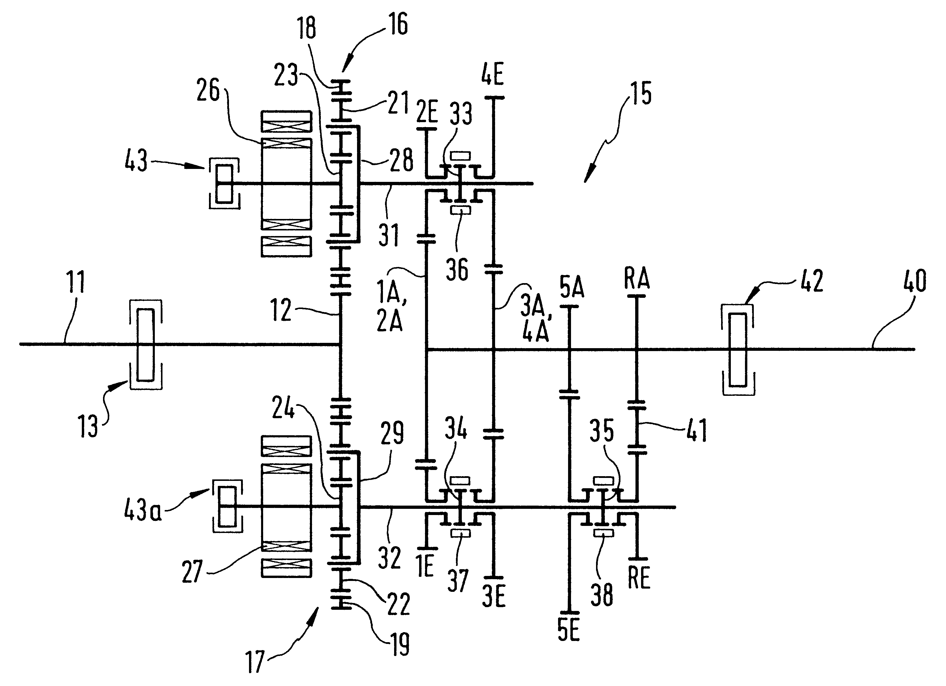 Hybrid transmission, especially for motor vehicles