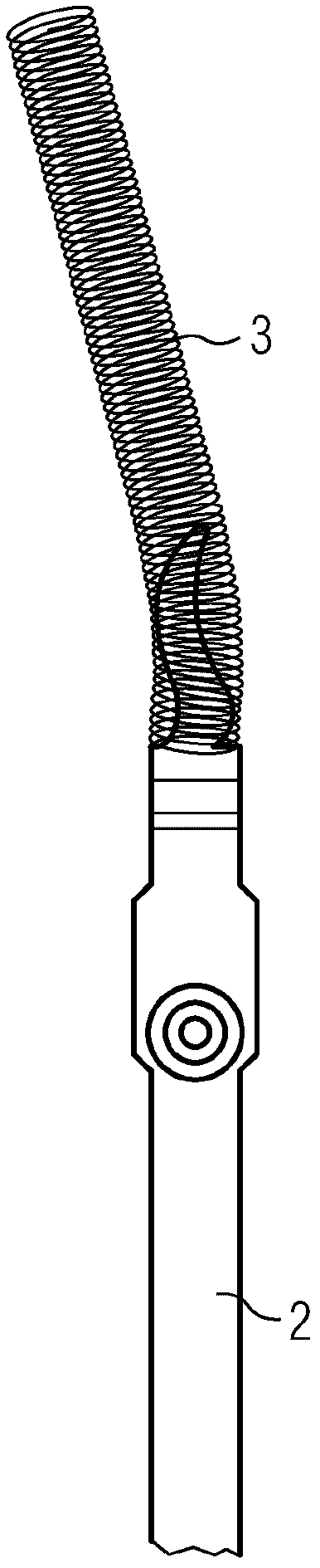 Connection device for a coil of an electromagnetic switching device