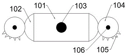 Screening integrated device for material production raw material crushing and based on ball milling principle