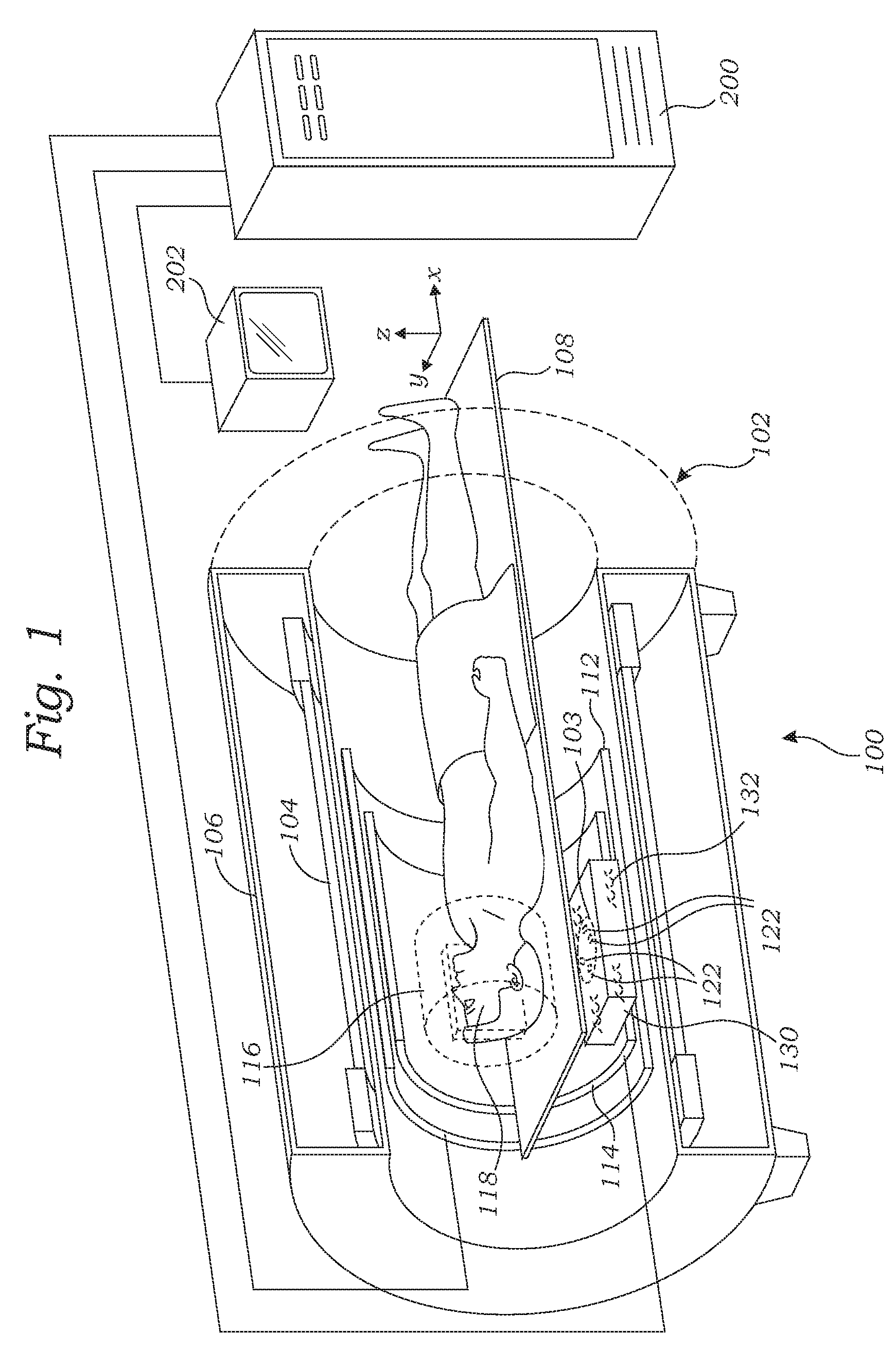 System and method for tracking medical device using magnetic resonance detection