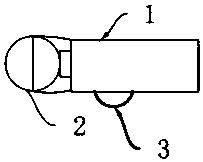 Angle grinder provided with dustproof cover