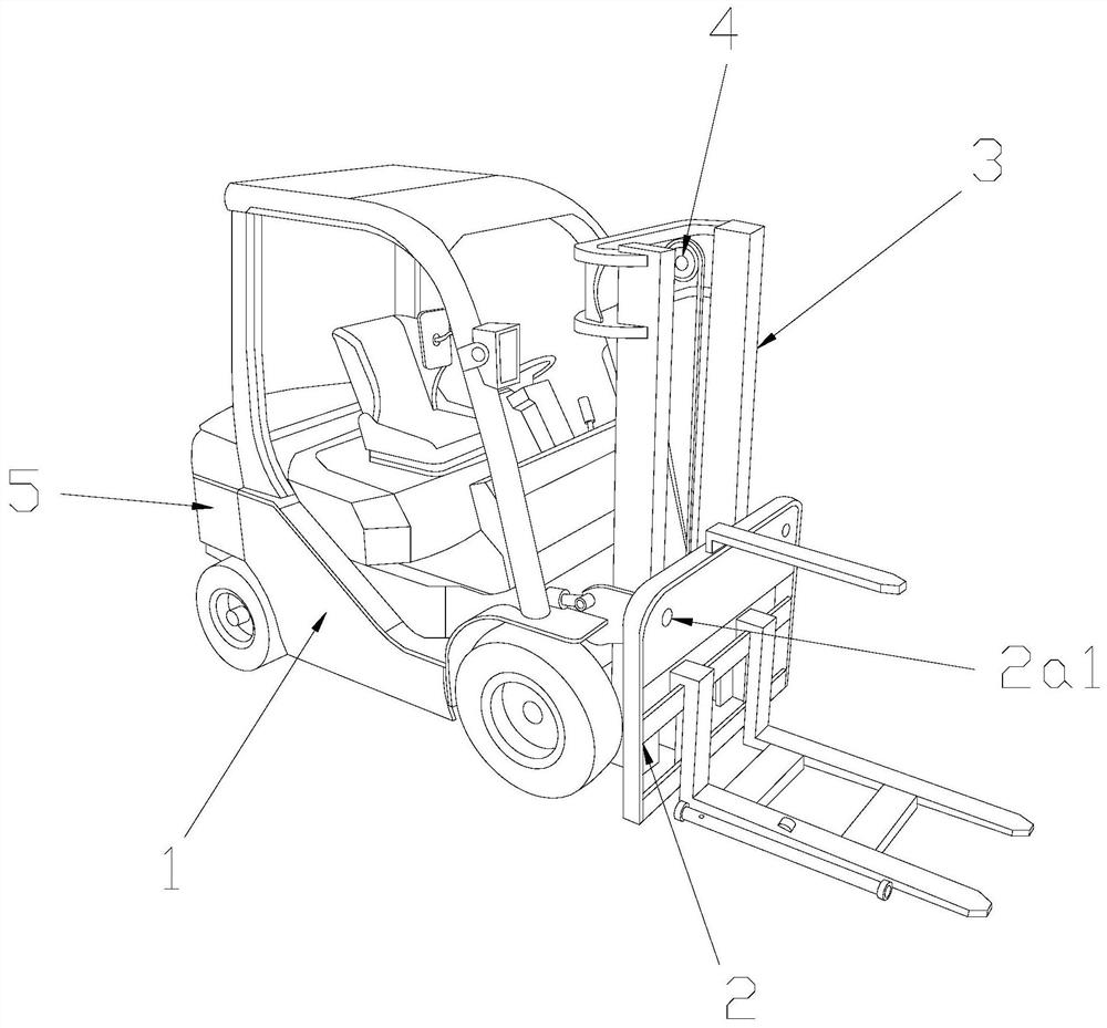 Forklift and operation method