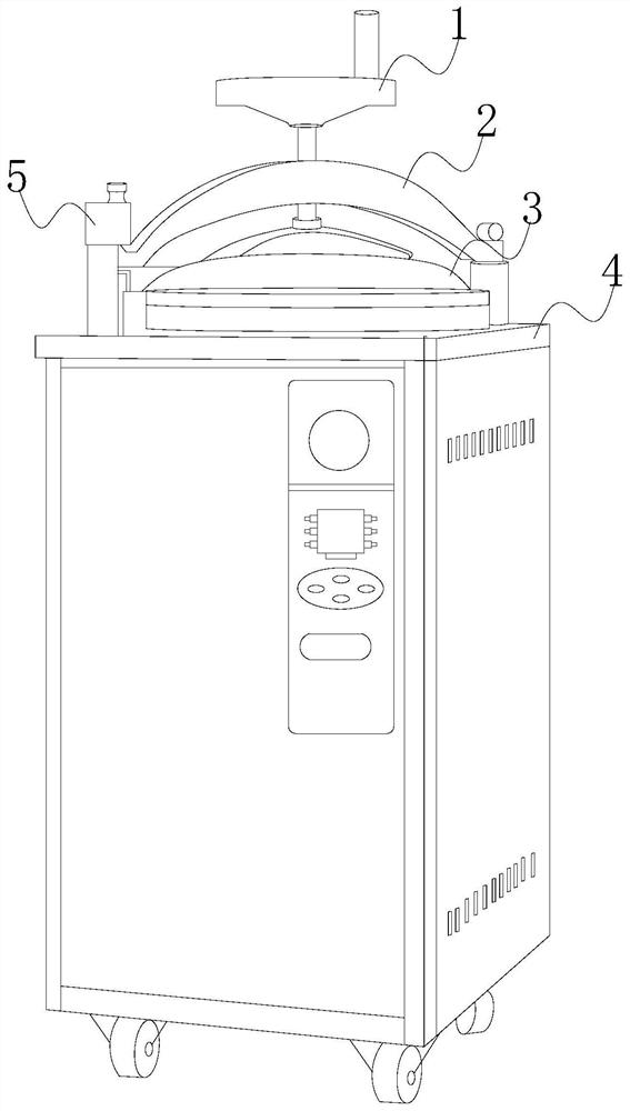 Microbial culture medium sterilizing machine and method