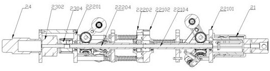 A laser cleaning machine equipment for the inner wall of the gun barrel