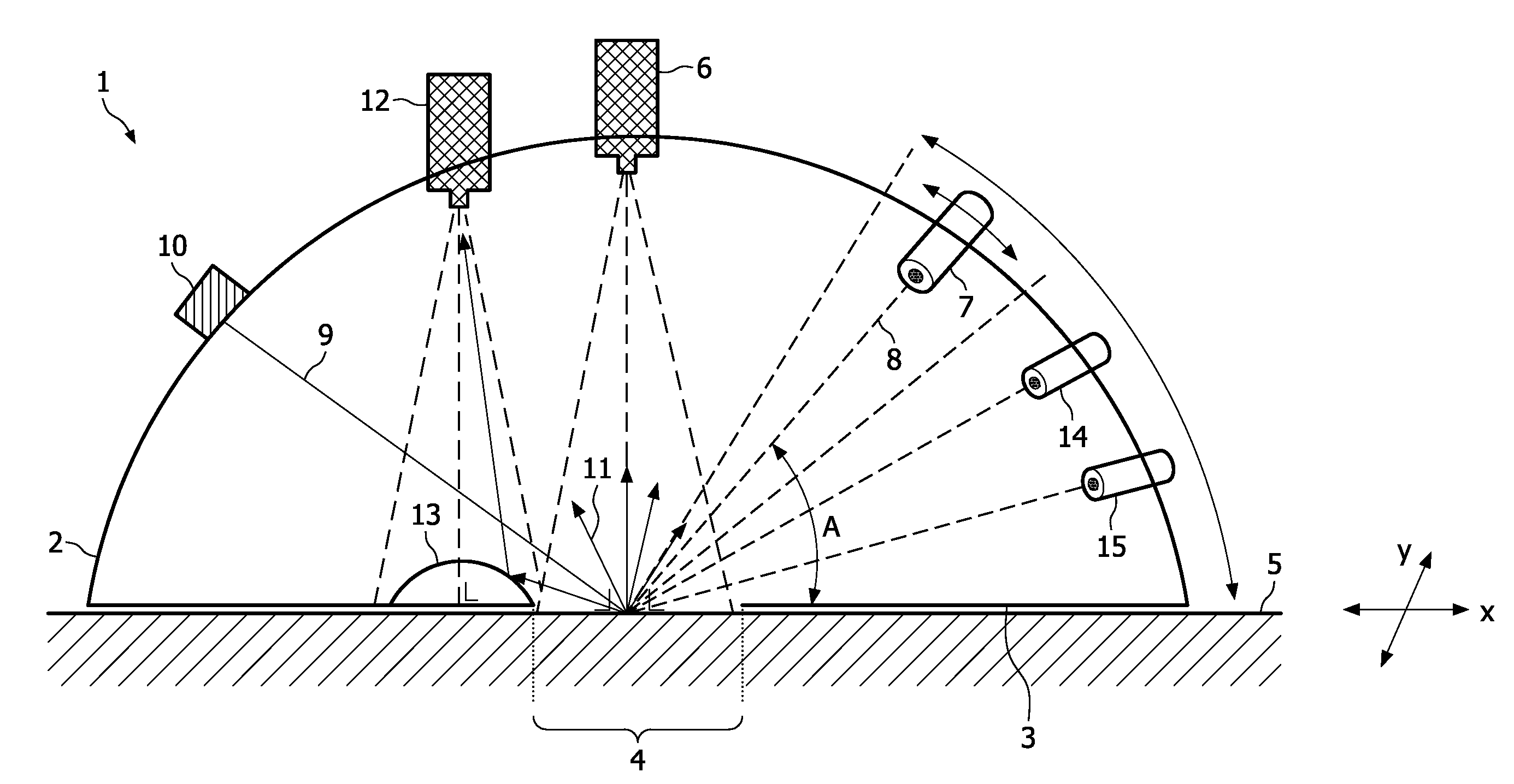 Apparatus for skin imaging, system for skin analysis