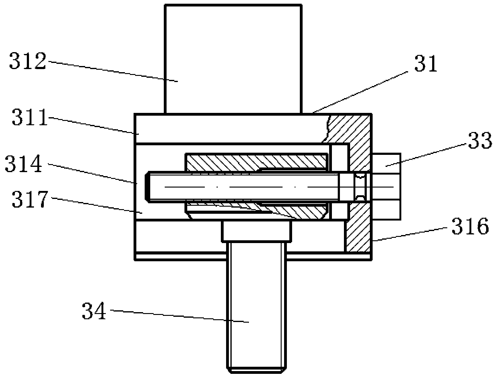 Pump-injection-type fertilizer application device