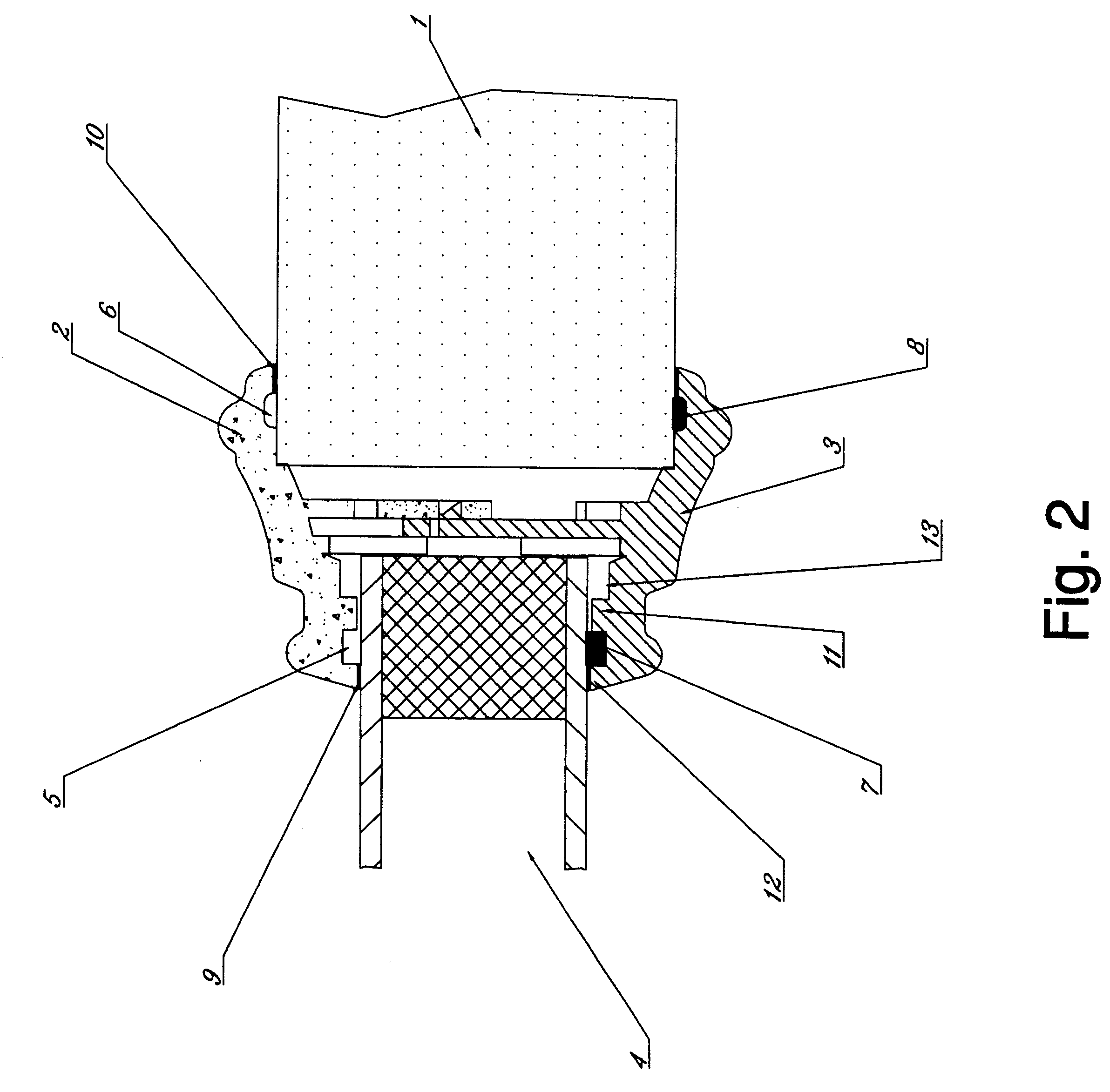 Opposite inserted structure for injecting frame of door leaf with glass