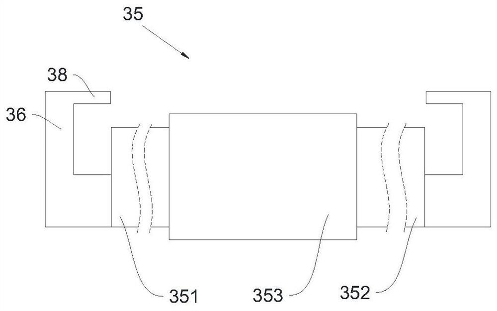 Architectural decoration alloy keel frame