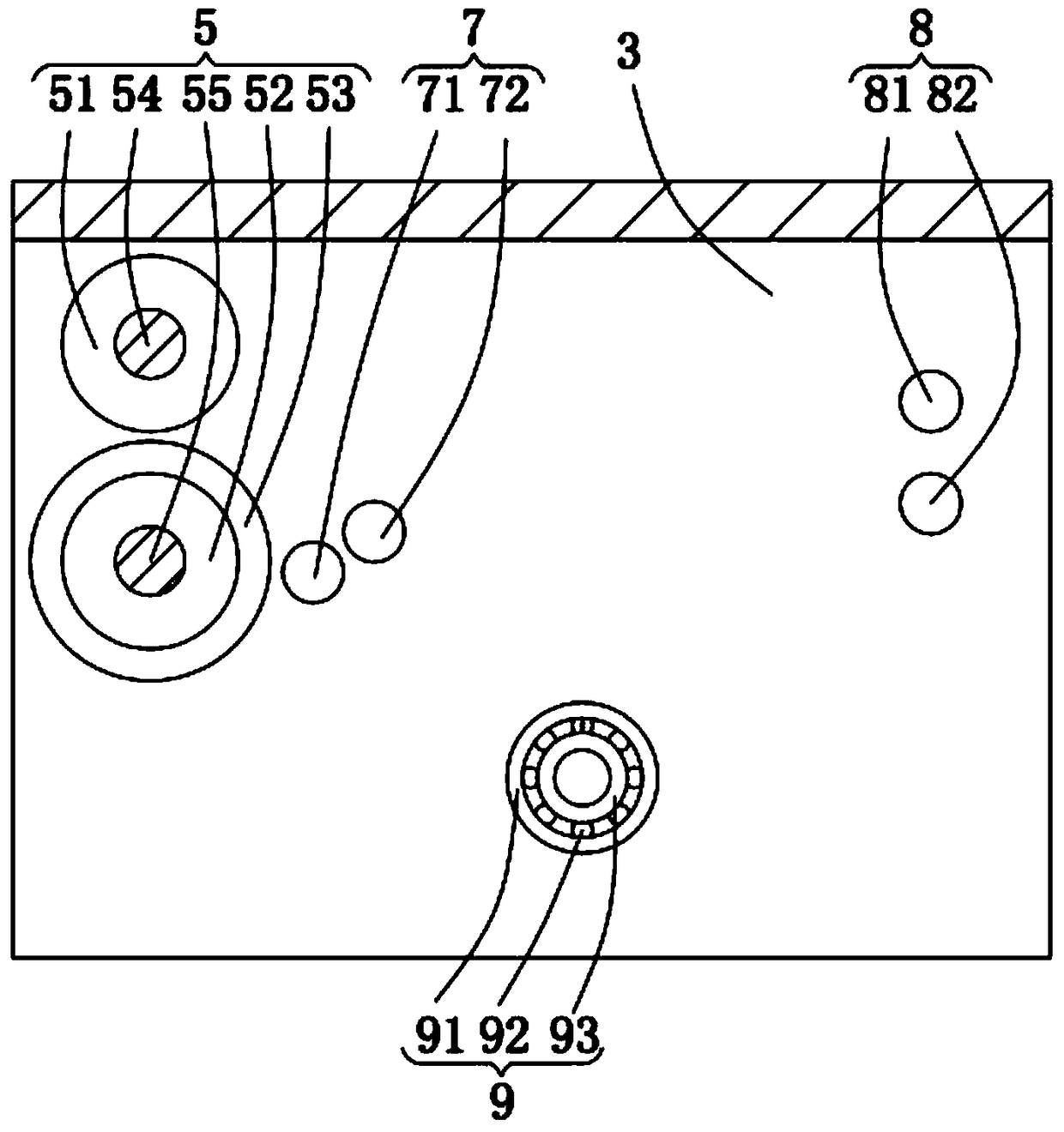 Waterproof roll molding equipment