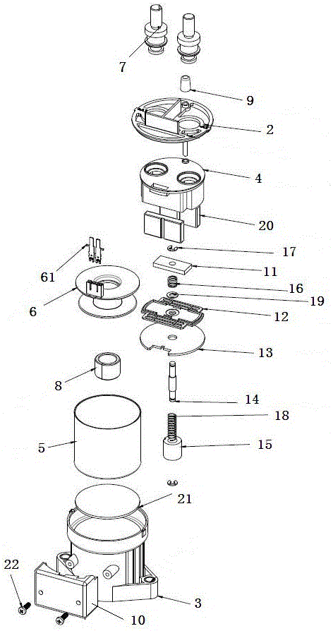 High-voltage DC relay