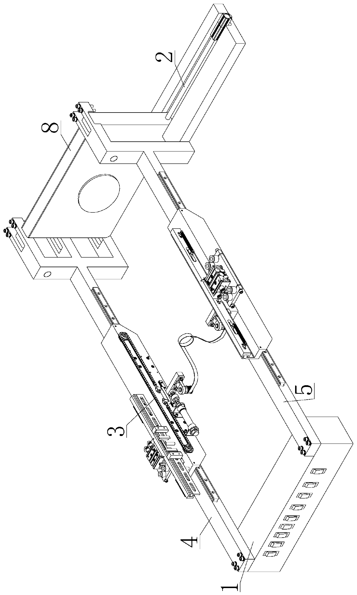 Intelligent protection device for rock drilling machine and use method of intelligent protection device