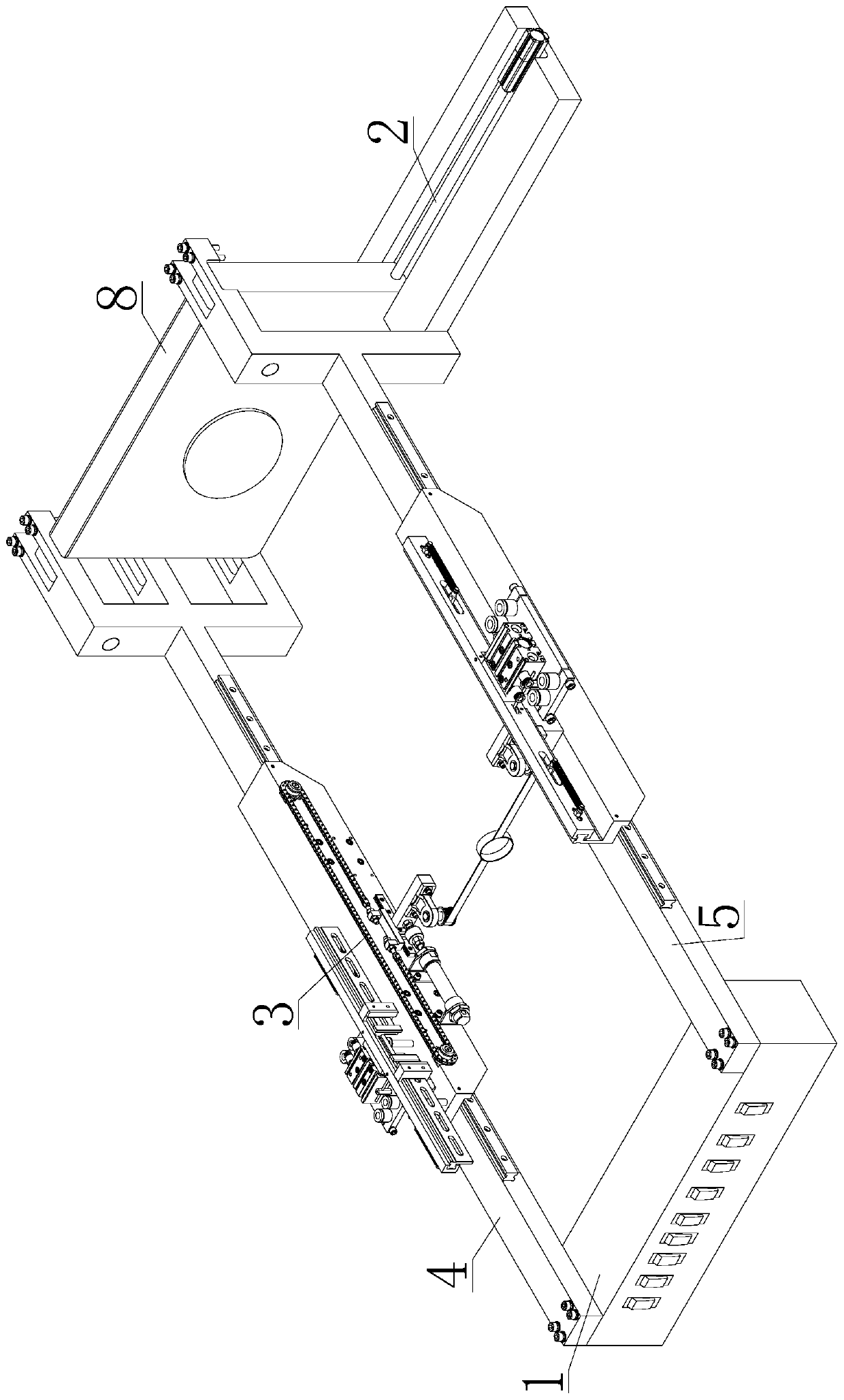 Intelligent protection device for rock drilling machine and use method of intelligent protection device