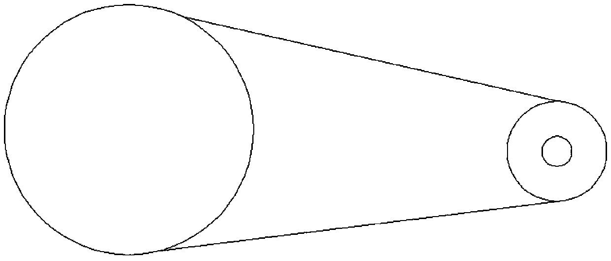 A swinging folded plate photocatalytic reaction device