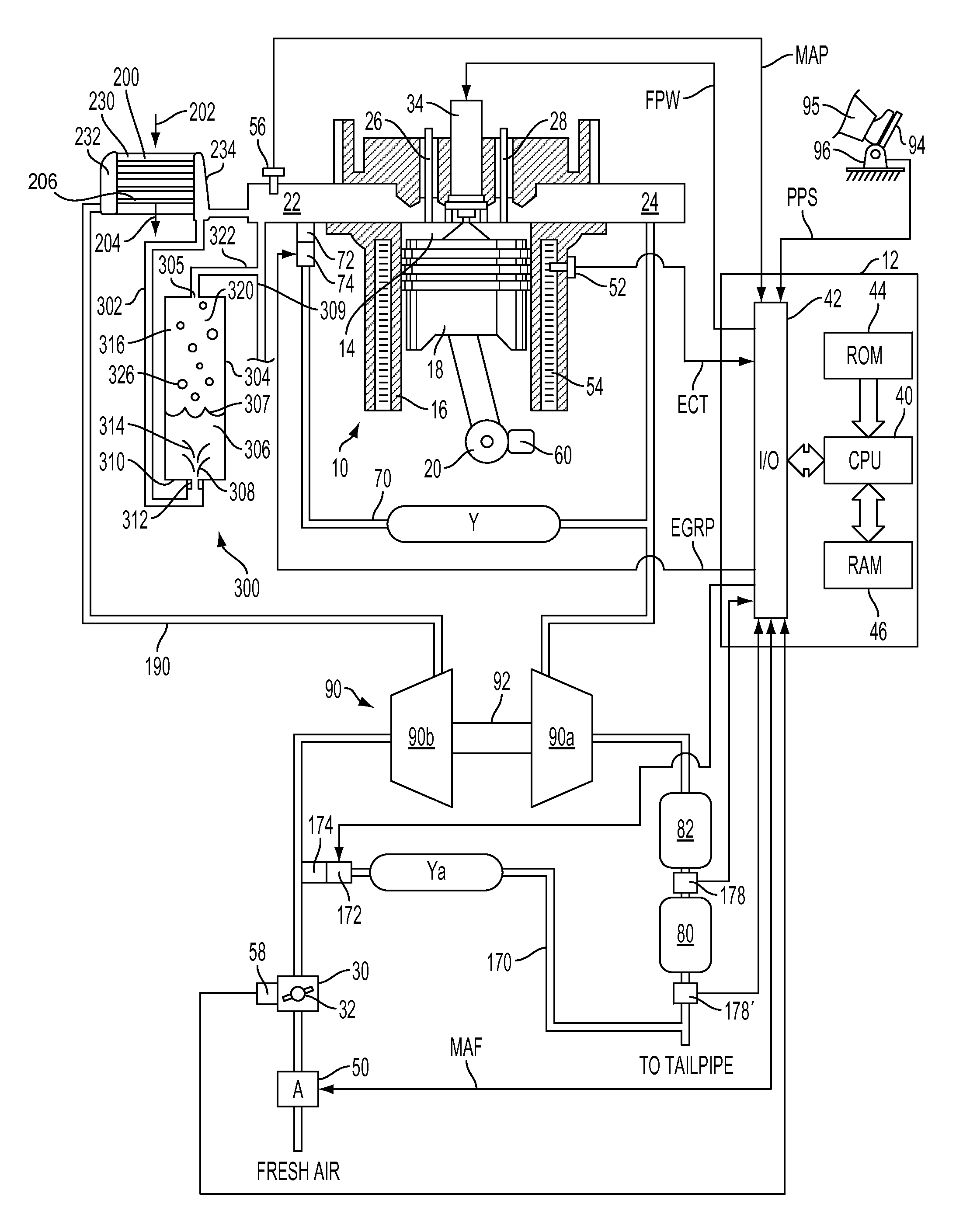 Misfire prevention water agitator system and method