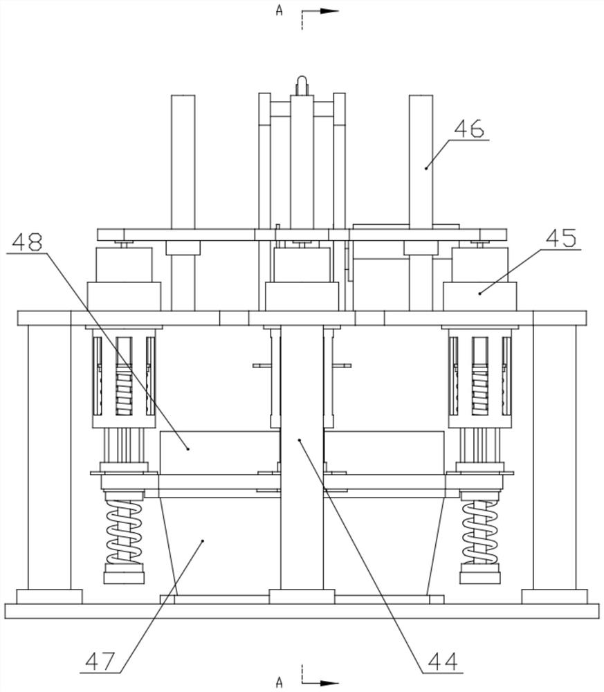 Self-adaptive damping type slow draft device