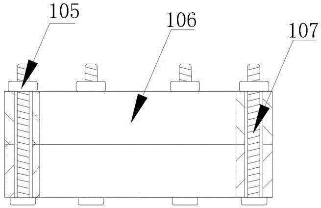 Waste hot wind circulating device