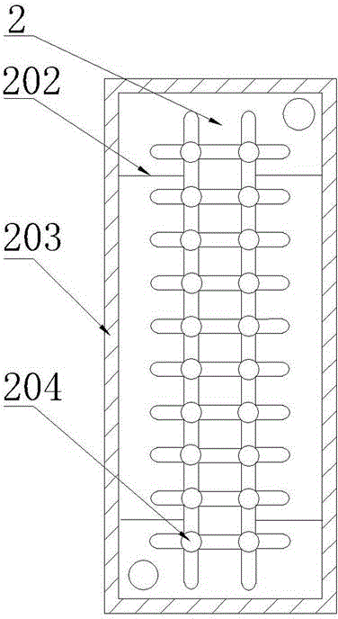 Waste hot wind circulating device