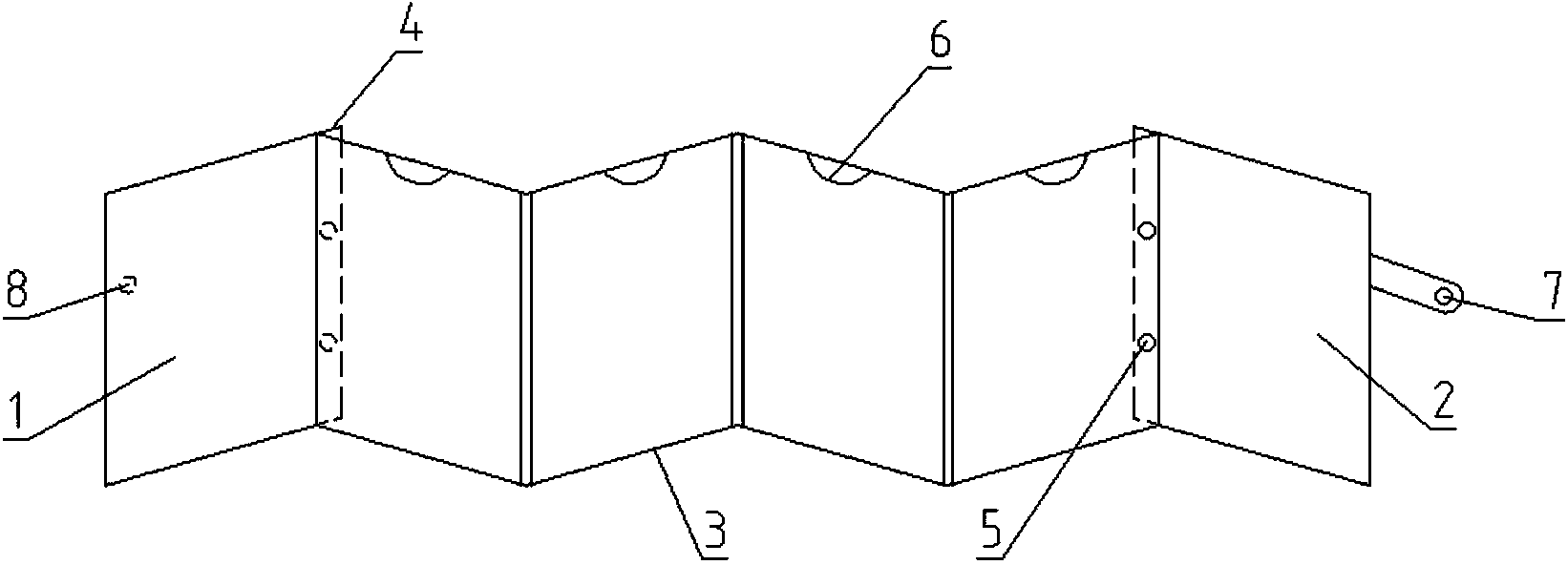 Portable paper archive file storage device